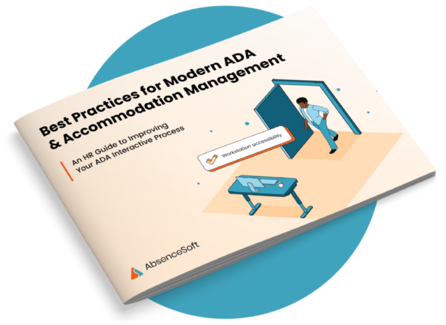 Cover of Best Practices for Modern ADA and Accommodation Management whitepaper