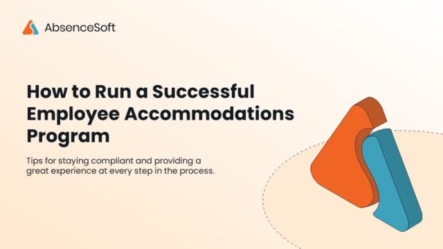 How to Run a Successful Accommodations Program title slide